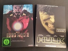 Iron Man 2 + HULK (Konvolut) [Steelbook, Limited Edition] - guter Zustand