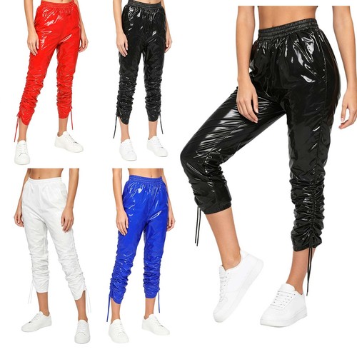 Damen vinyl capri - vinyl, capri-hose