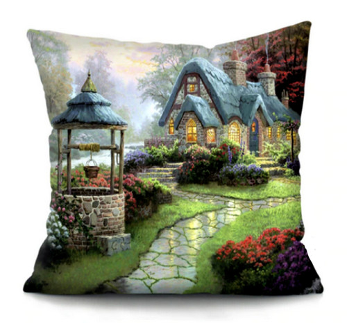 Kissenbezug thomas kinkade - kissenbezug,