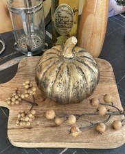 Deko Figur Statue Kürbis