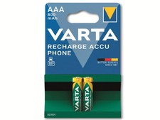 VARTA Akku NiMH, Micro, AAA