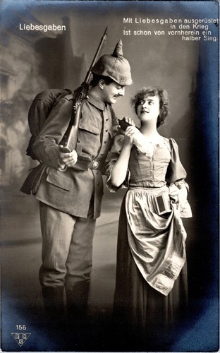 Ww1 german soldiers rppc - ww1,