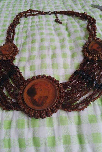 Kette medaillon gemme camme - kette,