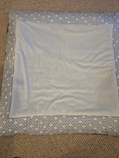 Baby Decke Krappel Decke Blau Handmade