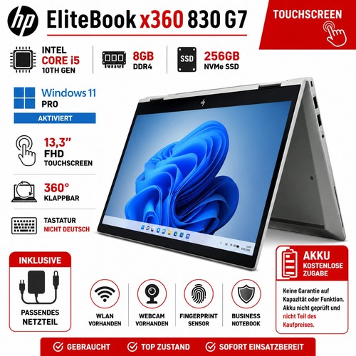 Elitebook x360 830 - 🔥hp,