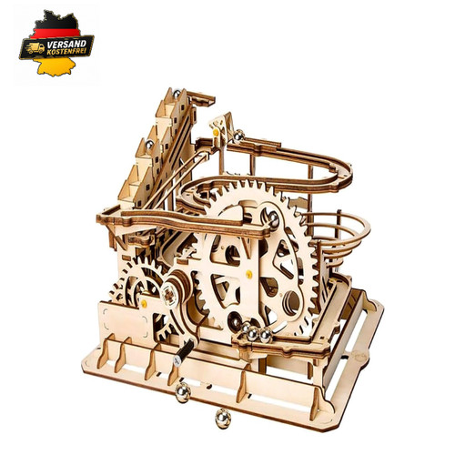 Holzbausatz waterwheel coaster - holzbausatz,