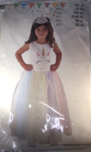 Kinder einhorn kostüm kleid - kostüm,