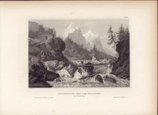 Original Stahlstich. 1850