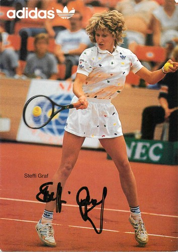 Autogramm steffi graf - graf,