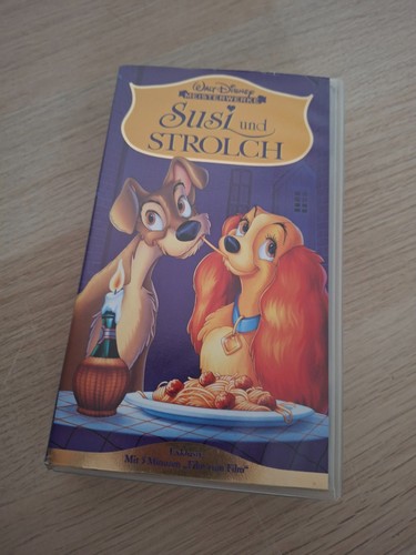 Vhs walt disney susi - vhs,