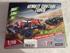 RC Auto 1:18 Remote Control Truck 20 km/h 2,4 GHz 2 Karosserien Kinderspielzeug