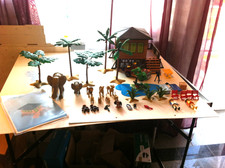 Playmobil 4064 Safaristation, Wildtiere, Afrika, Bauanleitung