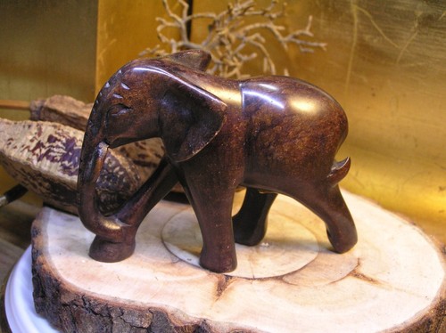 Skulptur tierfigur elefant - tierfigur,