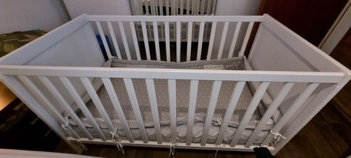 Babybett weiß 70x140 cm - weiß,,