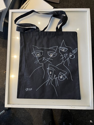 Stoffbeutel beutel katzen - stoffbeutel,