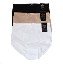 3 er Pack Damen Slips 92 %