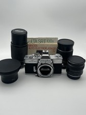 Minolta SR-T 101b mit Objektiv