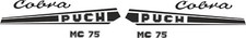 Puch Cobra MC-75 Aufkleber Set