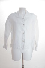 KARA MAKAN Damen Bluse Gr. M Weiß 