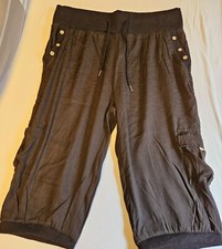 Hose Damen Kurz Caprihose -