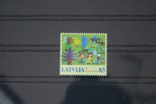 Lettland 674 postfrisch ws341 - lettland,