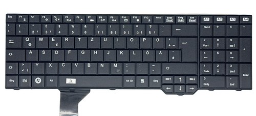 Deutsche schwarz tastatur - schwarz,