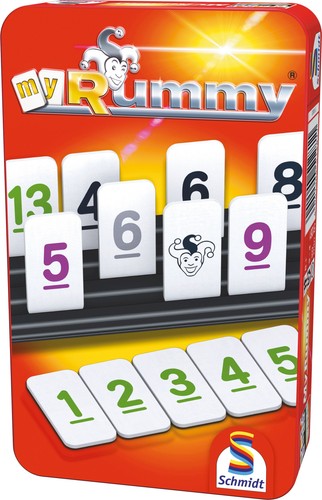 Rummy metalldose - rummy, in