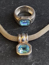 Vintage 925 Silber Schmuckset