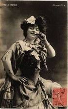 CPA AK Theater stars Paule