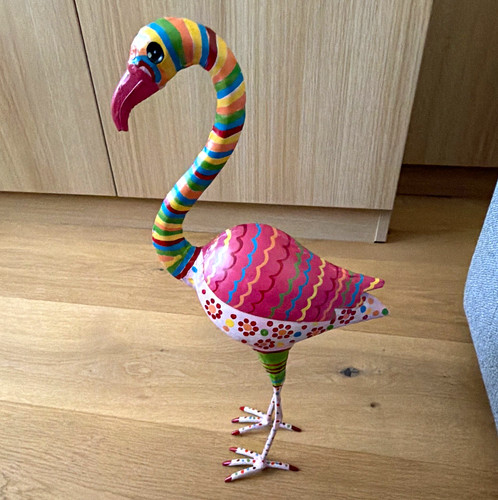 Flamingo dekofigur freistehend - flamingo,