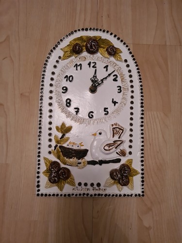 Vintage küchenuhr wanduhr - vintage,