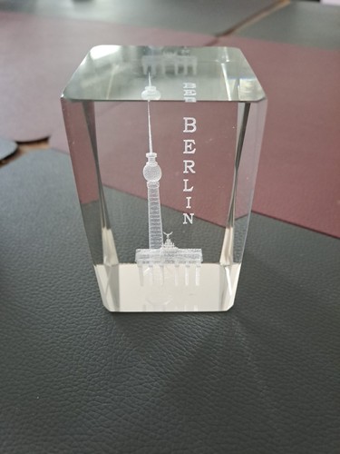 Glasblock mit gravur - gravur, berlin