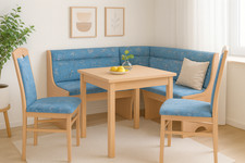 Eckbankgruppe 4-teilig Buche