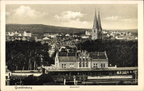Quedlinburg harz - ak,