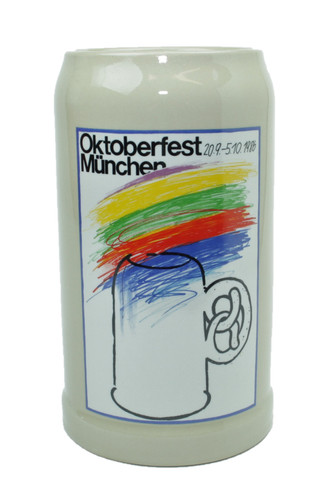 Original oktoberfestkrug 1986 - original,