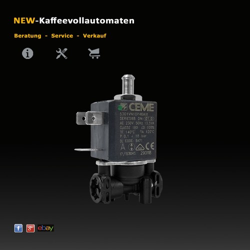 Delonghi solenoidventil - delonghi,