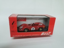 Best 9221 Ferrari 312 P Spy Monza 1969 #2 Rodriguez Red 1:43 OVP 