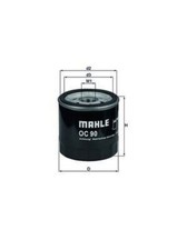 MAHLE Oil Filter For OPEL