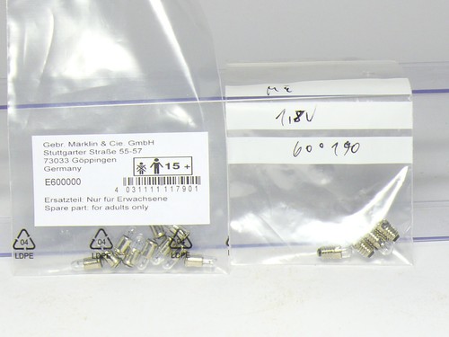 Märklin e600000 10 stück - ,,