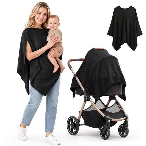 Stilltuch schwarz 360 grad - schwarz,
