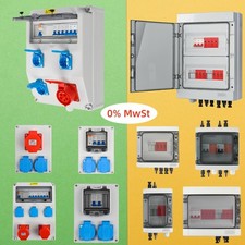 ⭐ Solar Anschlusskasten Photovoltaik DC Überspannungsschutz PV BAUSTROMVERTEILER