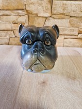 Antike Tabakdose Bulldogge
