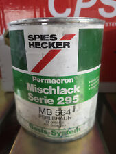 Spies Hecker Permacron Mischlack Serie 295  1 Liter Dose MB 564 Perlbraun