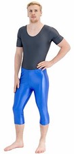 Herren Wetlook Caprihose