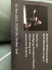 Konzertkarten Kirill Petrenko  in  der Philharmonie Berlin