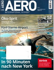 AERO International  Ausgabe 09/2022 - Das Magazin der Zivilluftfahrt