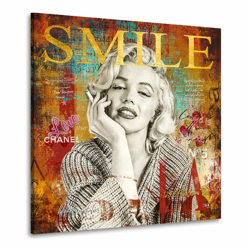 Leinwand bild marilyn monroe - leinwand,