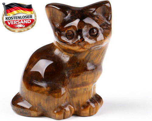 Katzen deko tigerauge - katzen,