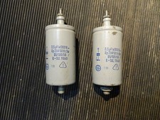 2x 0,5uF 300V Frolyt Hochstrom Kondensator 50Hz TGL11840 capacitor Vintage 2KV