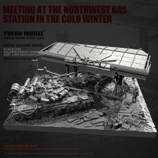Unassembled 1:35 winter Gas